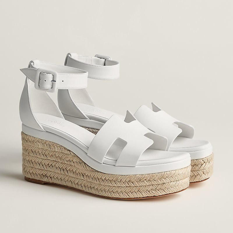 Espadrille white sales sandals